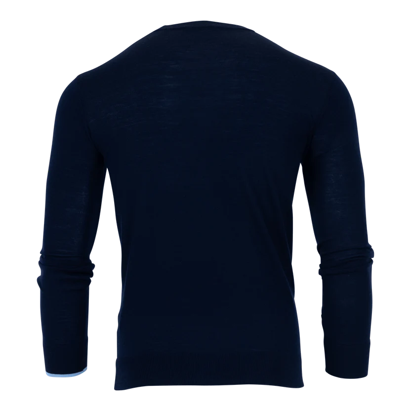 Greyson Saratoga Crew Neck Maltese Blue