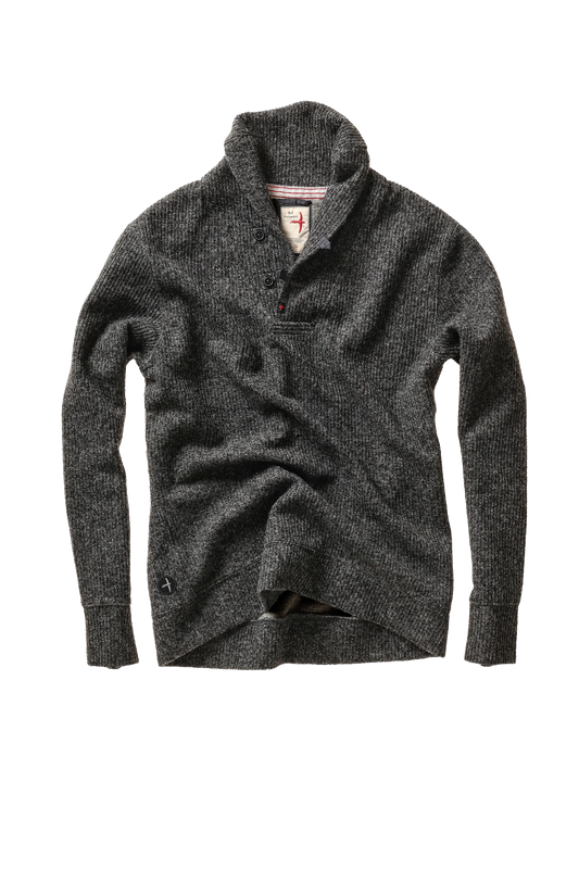 Relwen Ridge Twist Shawl Charcoal