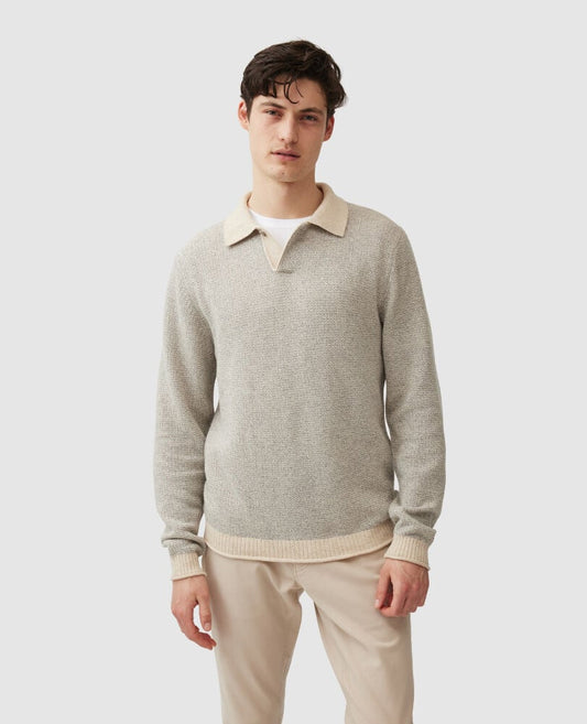 Rodd & Gunn Marlin Knit Smoke