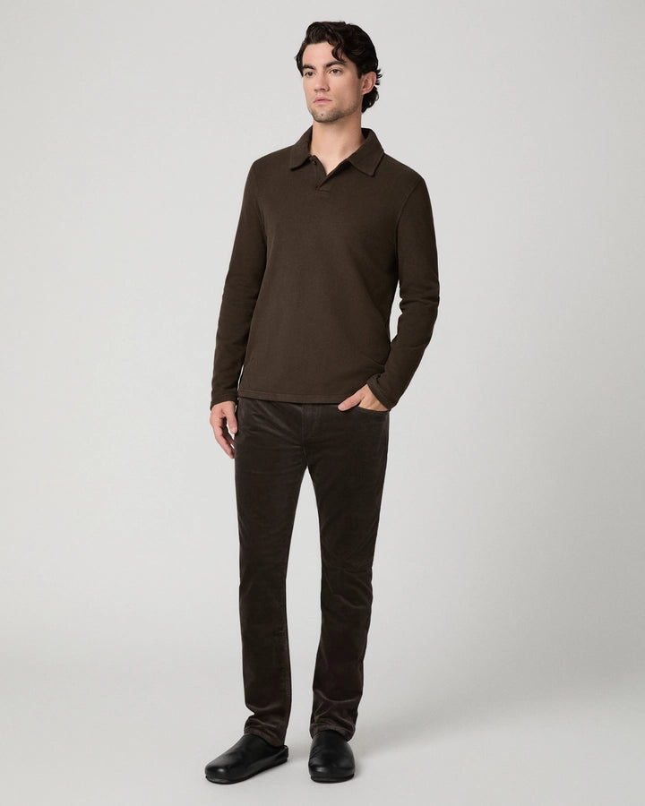 Paige Federal Midnight Brown Corduroy