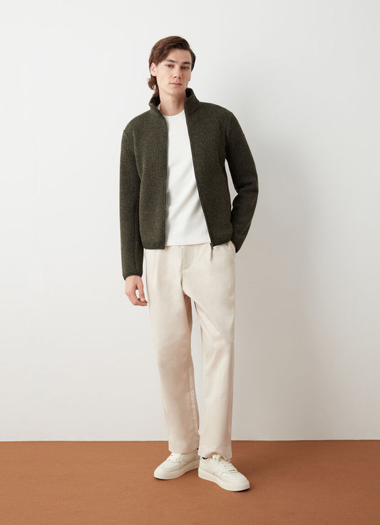 Colmar Knit Jacket Muddy