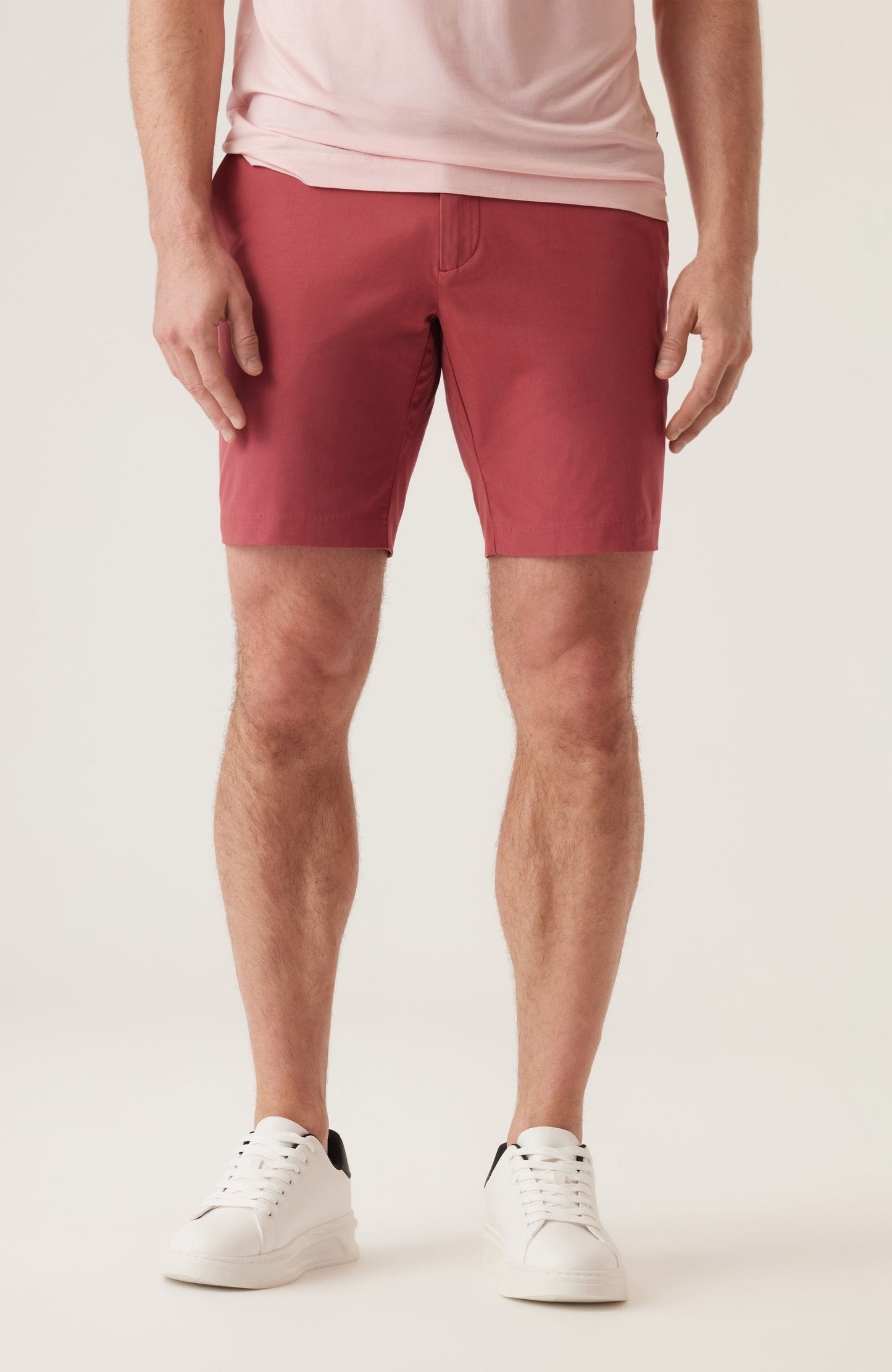 Deke Galaxy Bermuda in Stretch Twill Nantucket Red