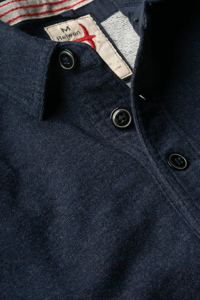 Relwen Frenchloop Polo Navy