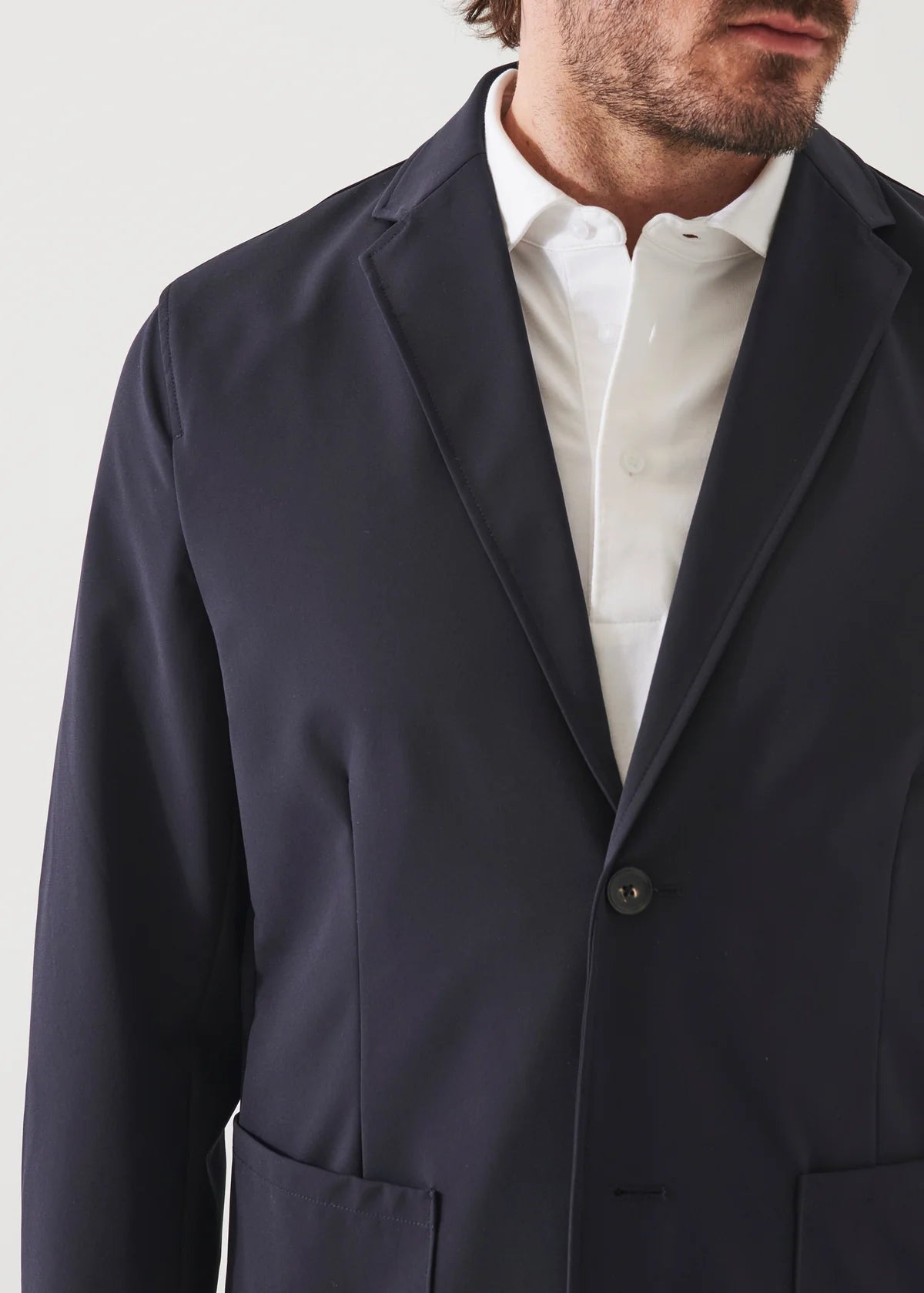 Patrick Assaraf Nucleo Sport Coat Dark Navy