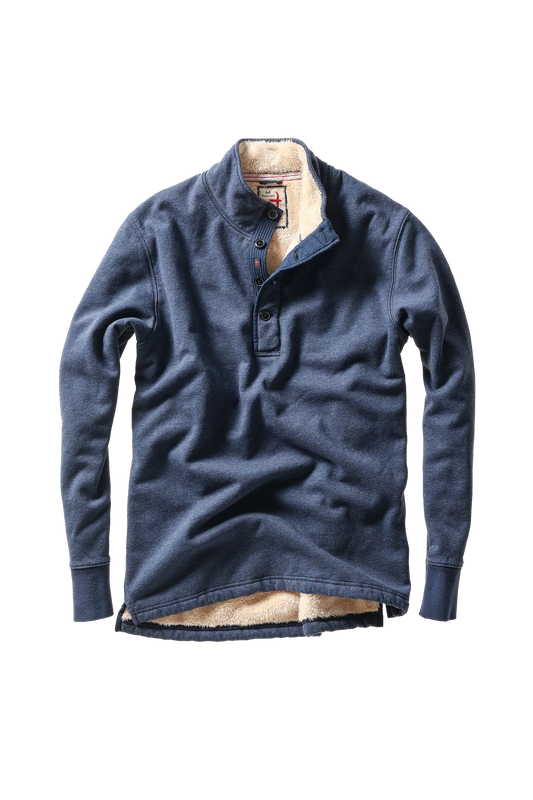 Relwen Superfleece Mock Navy