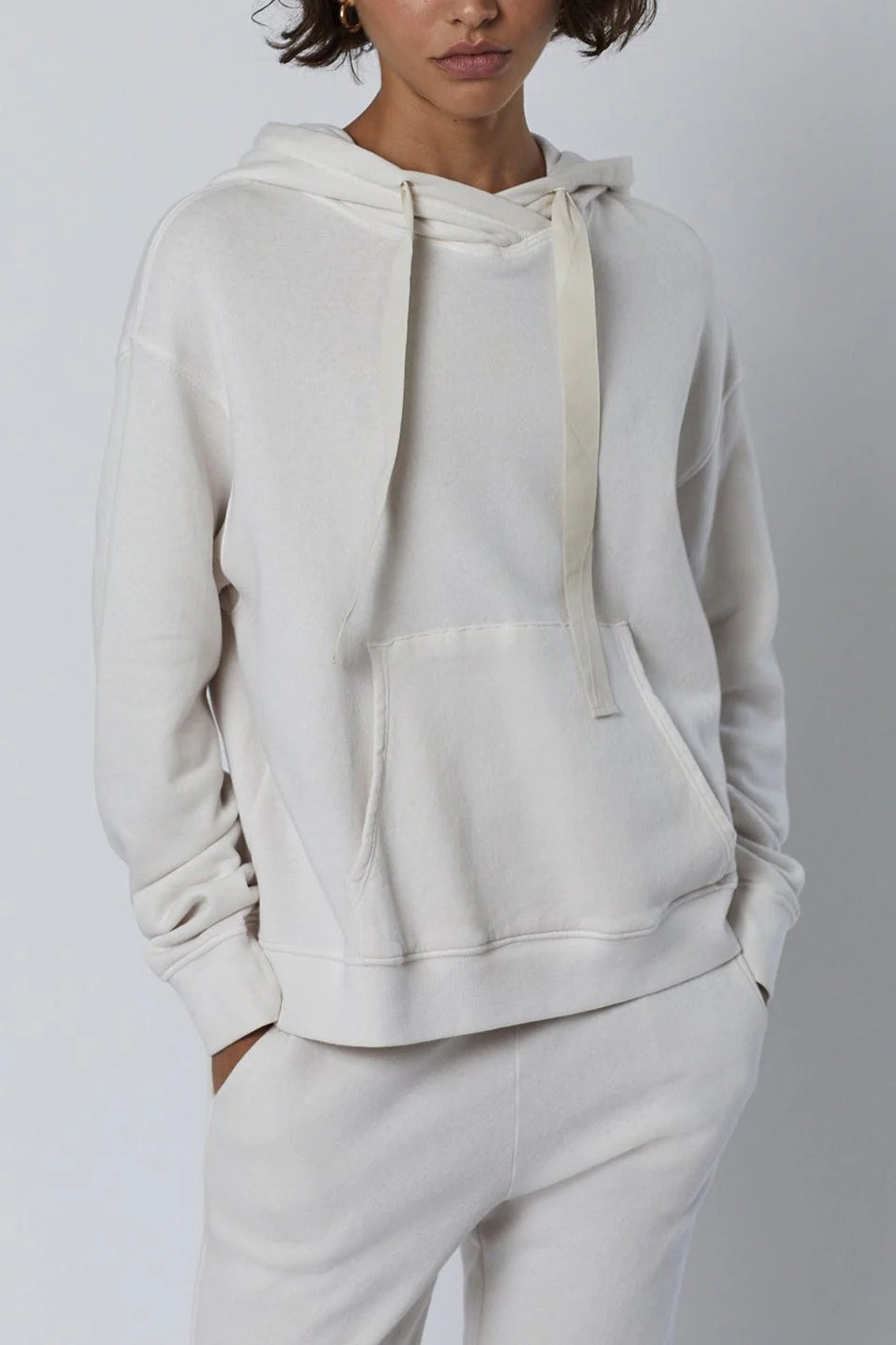 Velvet Ojai LS Hooded Sweatshirt Beach