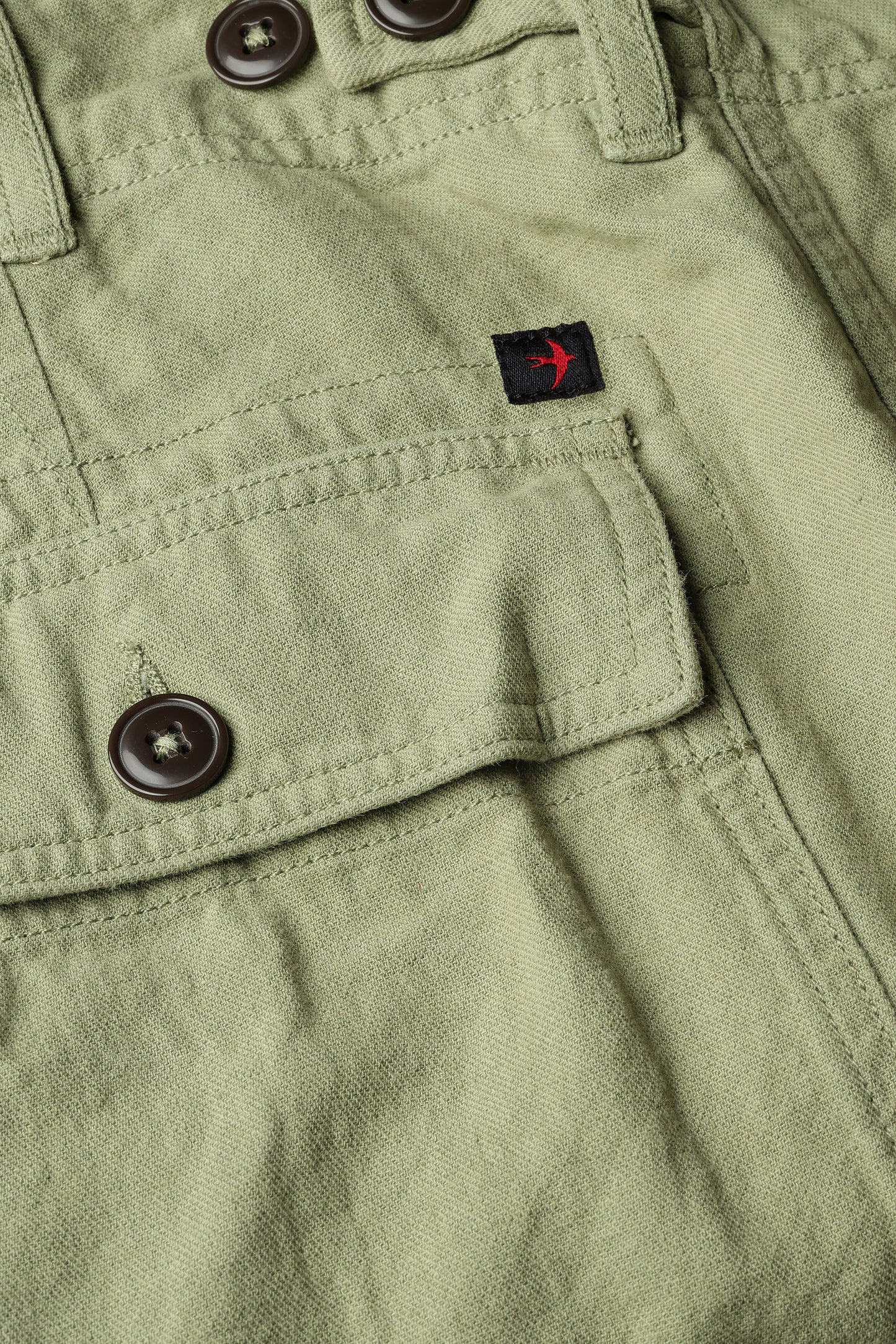 Relwen Cotton/Linen Supply Pant Lt Olive