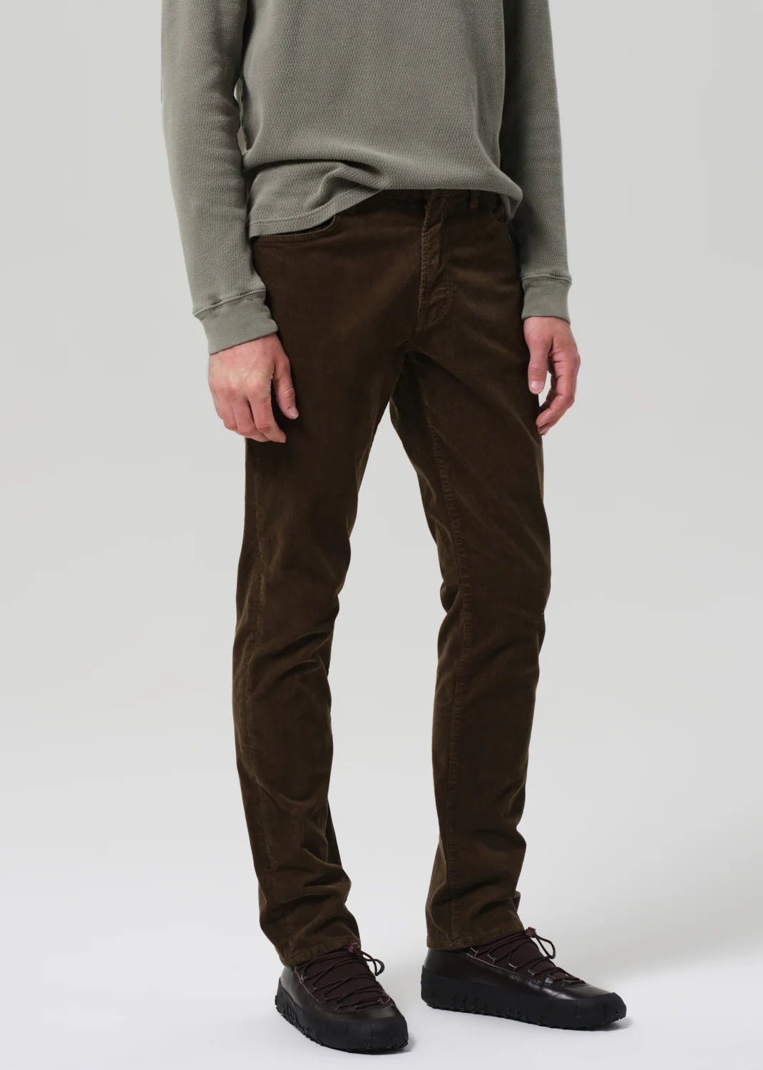 Citizens of Humanity Gage in Corduroy Olive