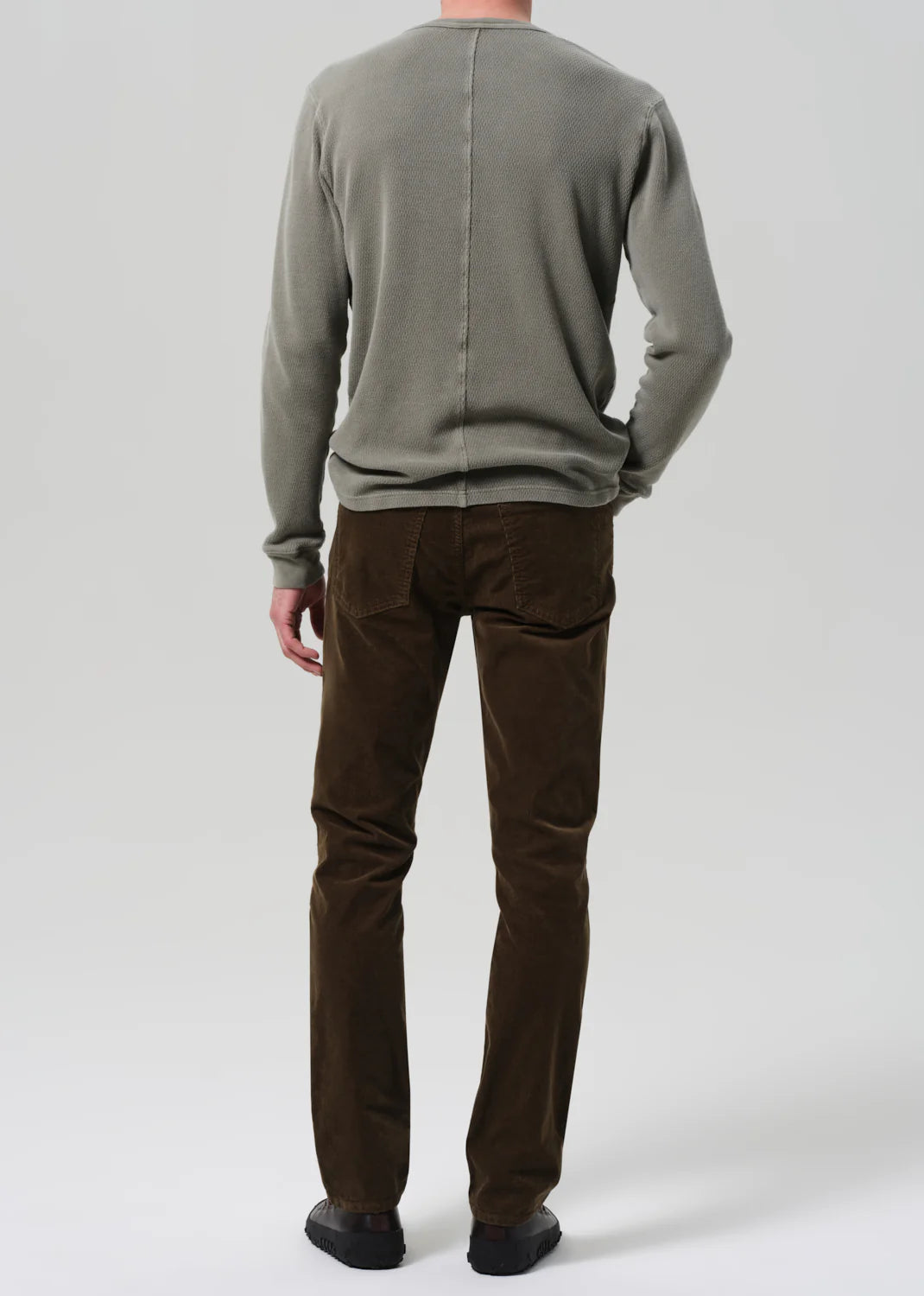 Citizens of Humanity Gage in Corduroy Olive