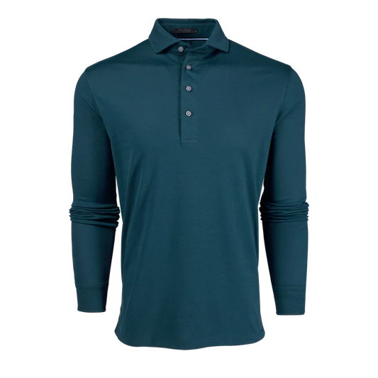 Greyson Omaha LS Polo Aegean