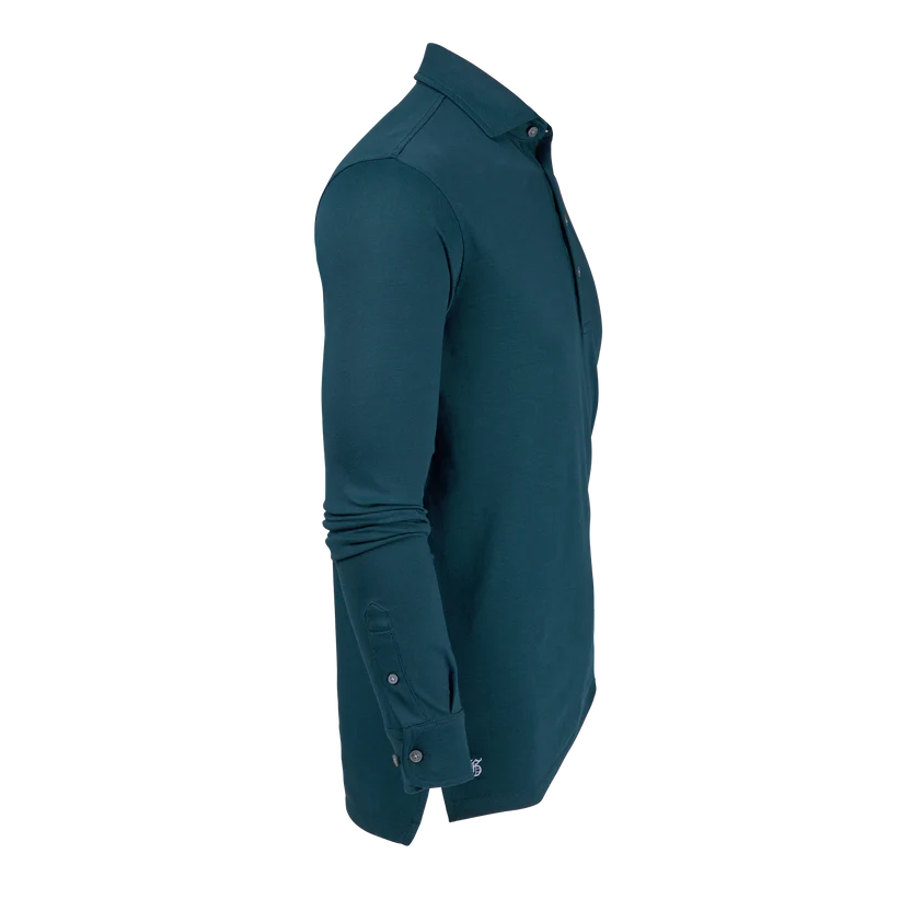 Greyson Omaha LS Polo Aegean
