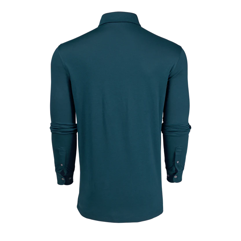 Greyson Omaha LS Polo Aegean