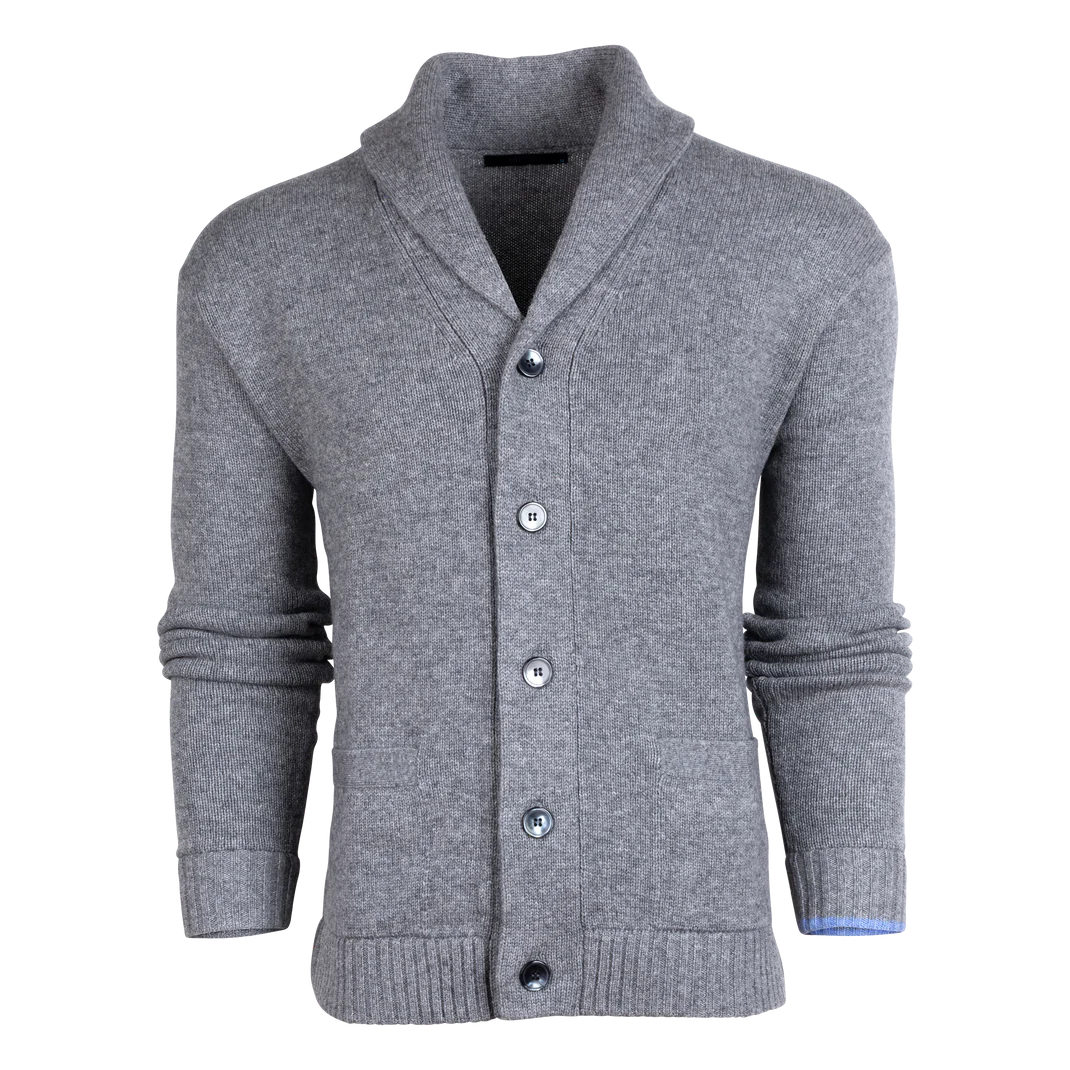 Greyson Ottawa Shawl Cardigan Smoke Heather