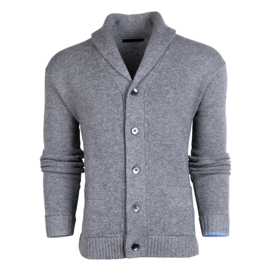 Greyson Ottawa Shawl Cardigan Smoke Heather