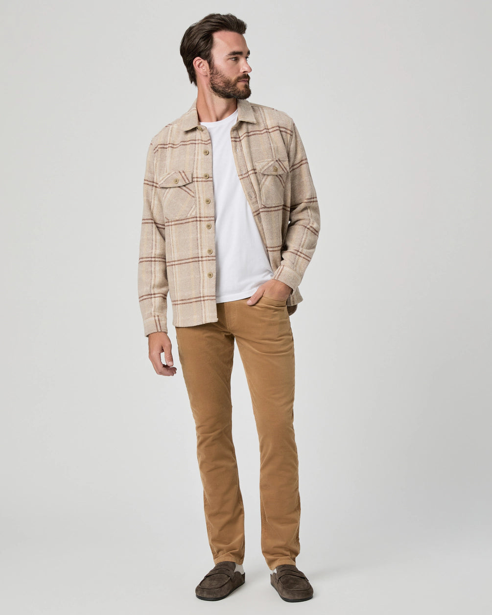 Paige Federal Palomino Corduroy