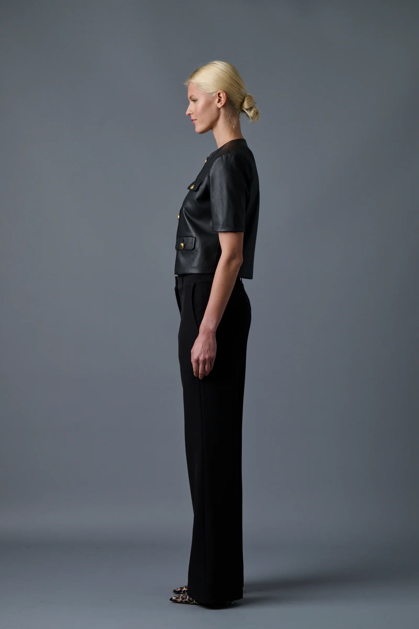 Le Superbe Paradis SS Shirt Jacket Black