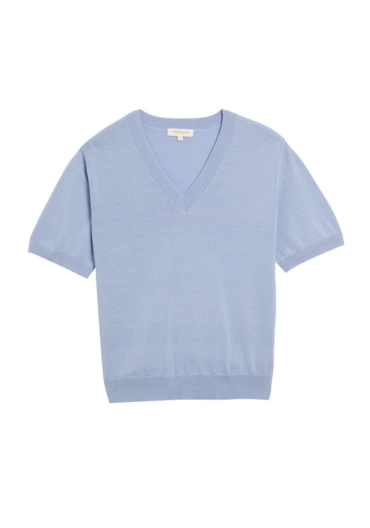 Demylee Syd Cotton Top Periwinkle