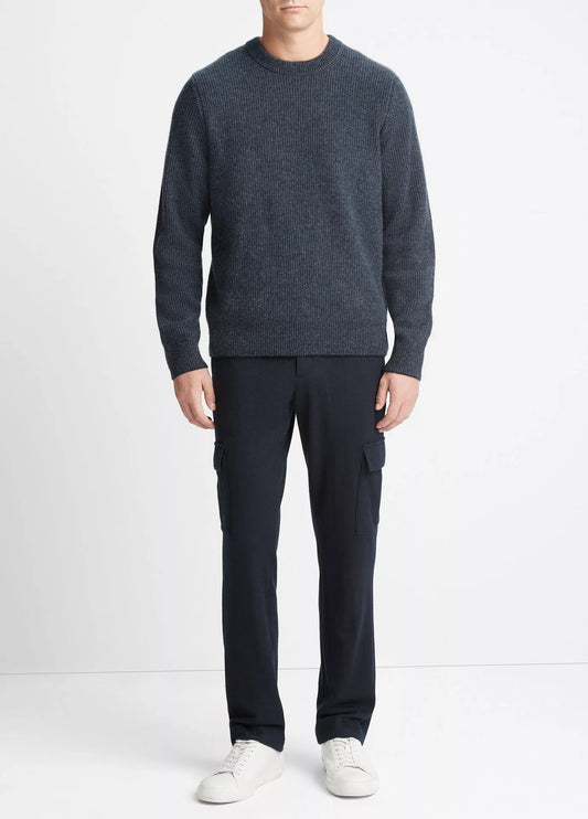 Vince Boiled Cashmere Thermal Crew Coastal Combo