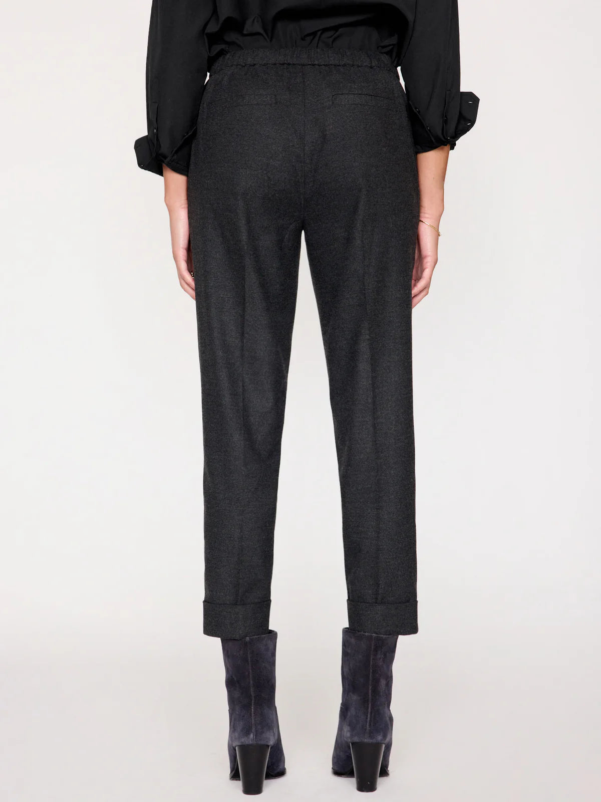 Brochu Walker Westport Brushed Pant Dk Charcoal Melange