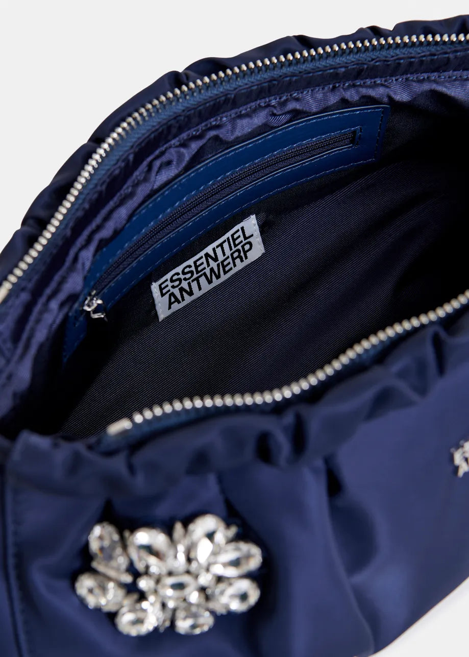 Essential Antwerp Jimone Embroidered Pouch Dark Navy