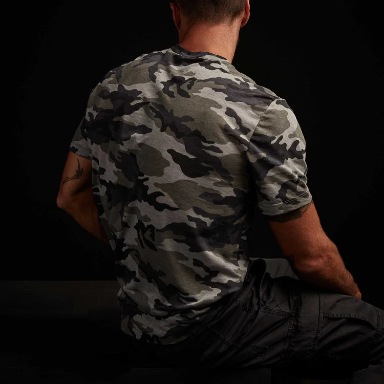 James Perse Clear Camo Jersey Crew