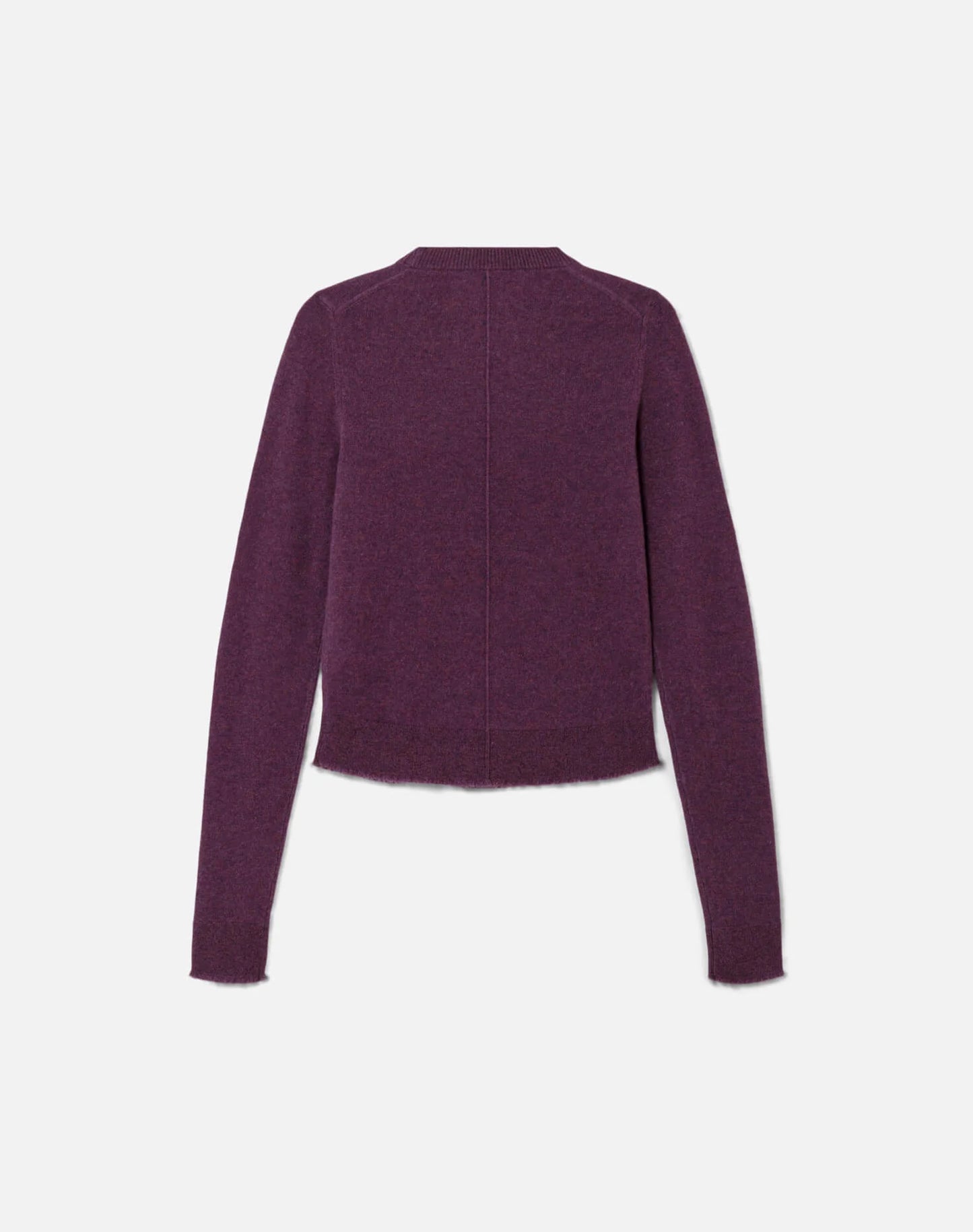 Re/Done Cashmere Crewneck PO Raisin
