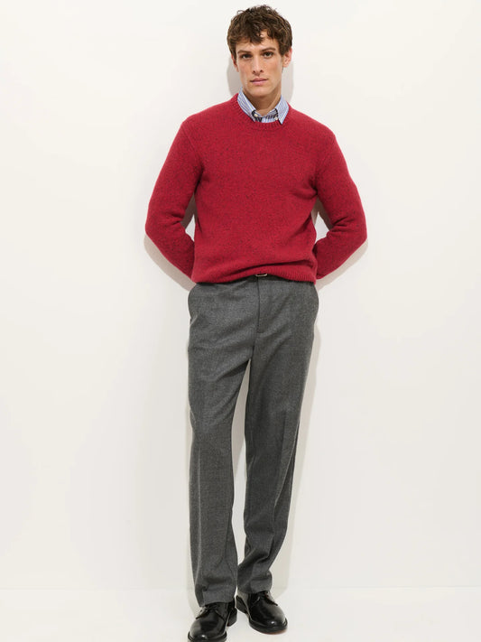 Alex Mill Donegal Crewneck Sweater Red