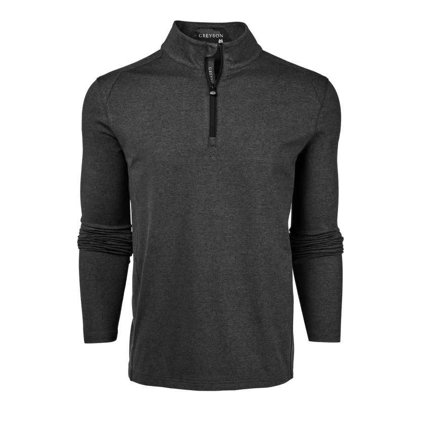 Greyson Rhinebeck 1/4 Zip Dark Grey Heather