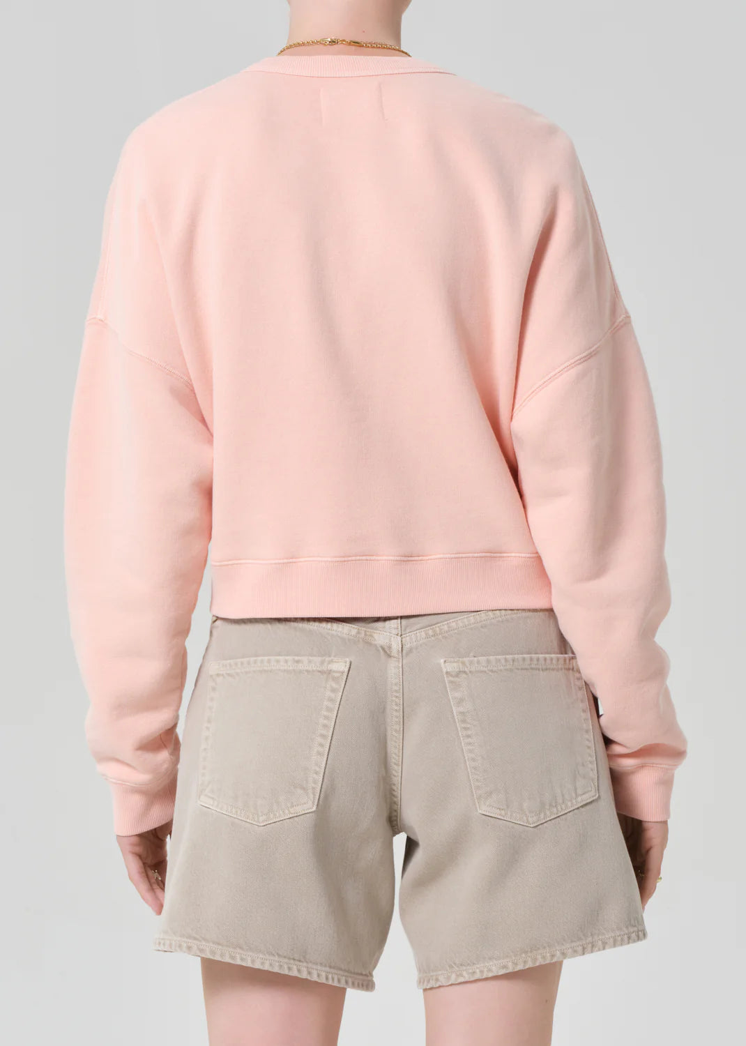 Citizens of Humanity Rhomboid Henley Melon Creme