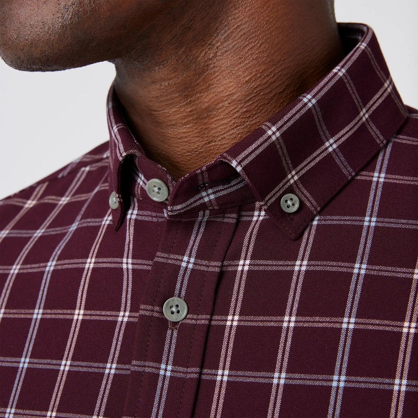 Mizzen + Main City Flannel Wine Richard Plaid