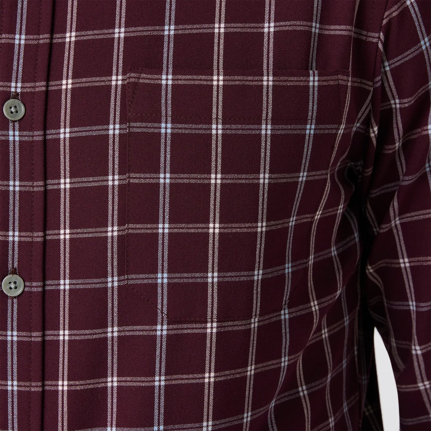 Mizzen + Main City Flannel Wine Richard Plaid