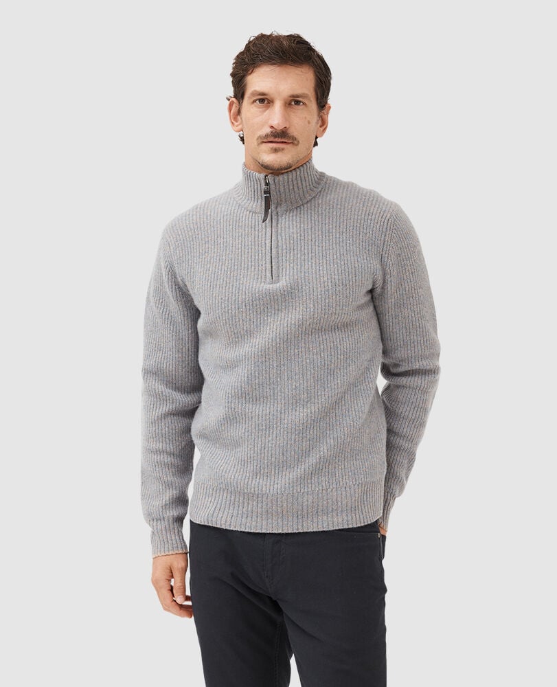 Rodd & Gunn Robbies Road 1/4 Zip Sweater Dusk – GraeClothing