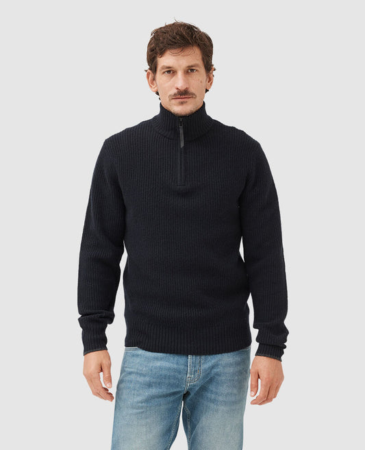 Rodd & Gunn Robbies Road Turtleneck Midnight