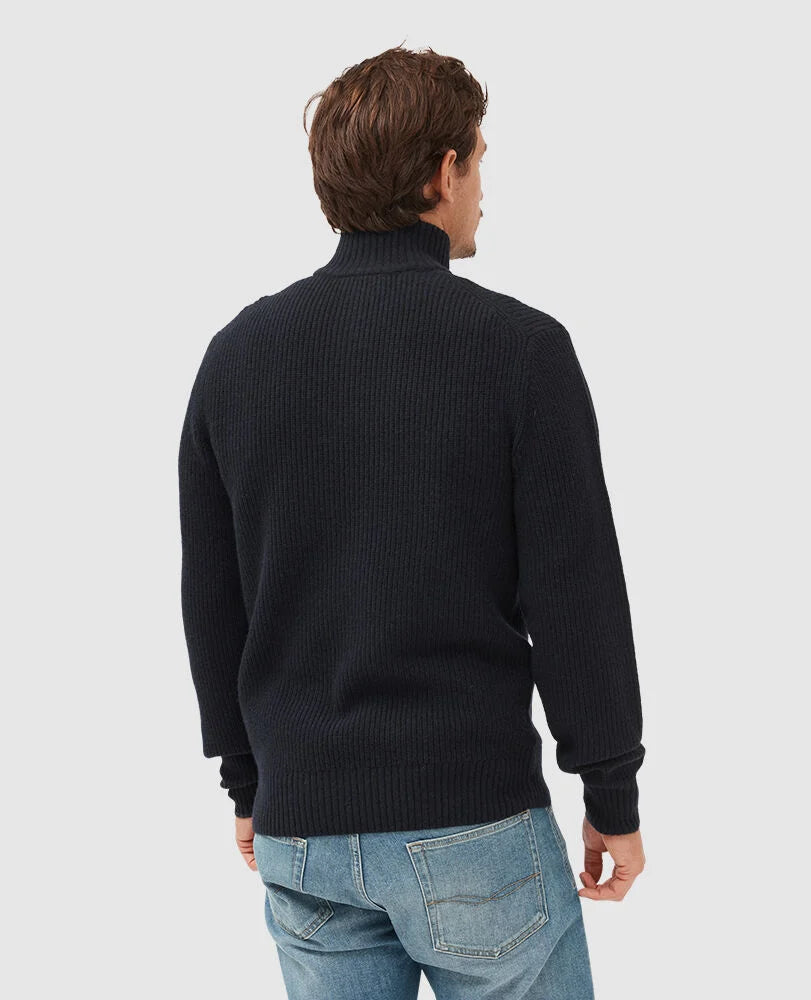 Rodd & Gunn Robbies Road Turtleneck Midnight