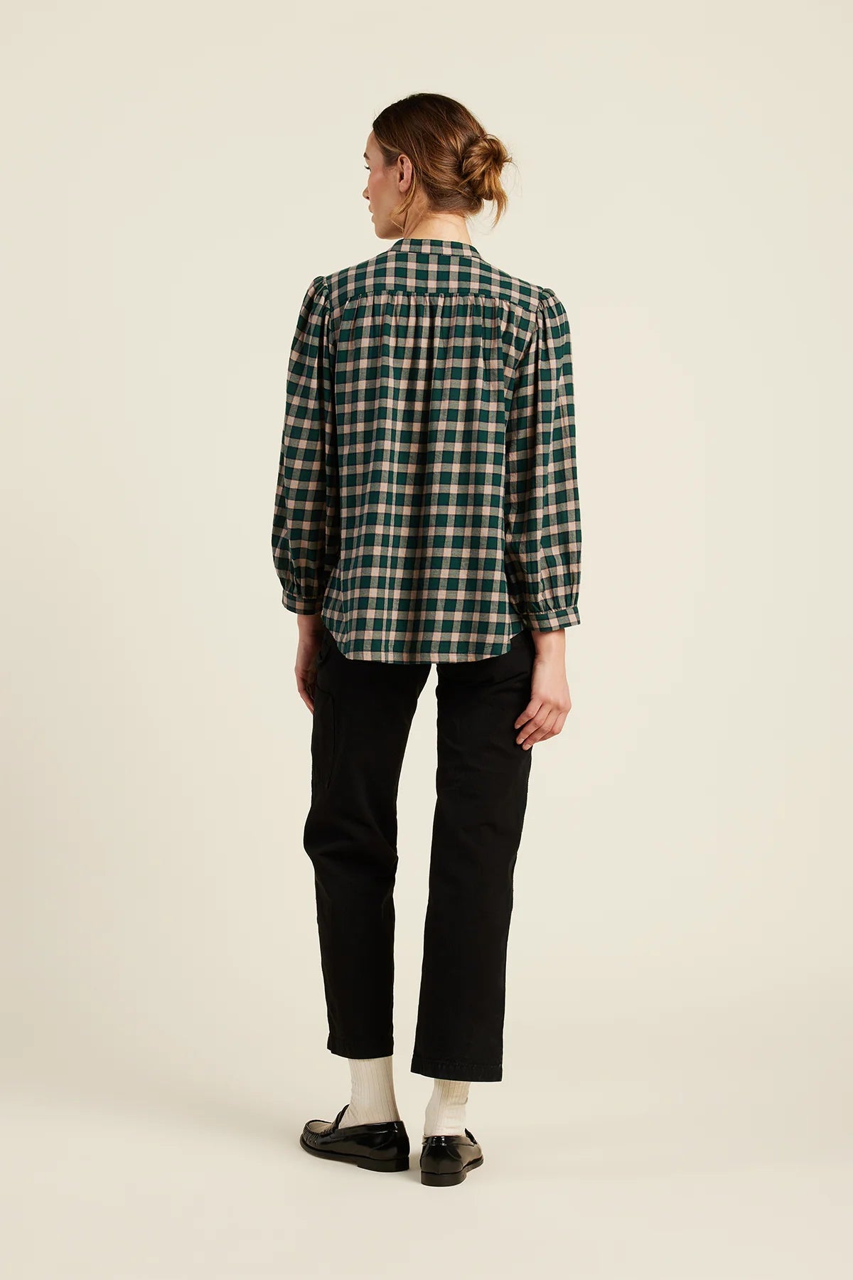 Trovata Clara Blouse Roebuck Plaid