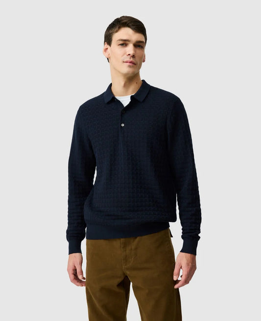 Rodd & Gunn Redruth Sweater Polo Navy