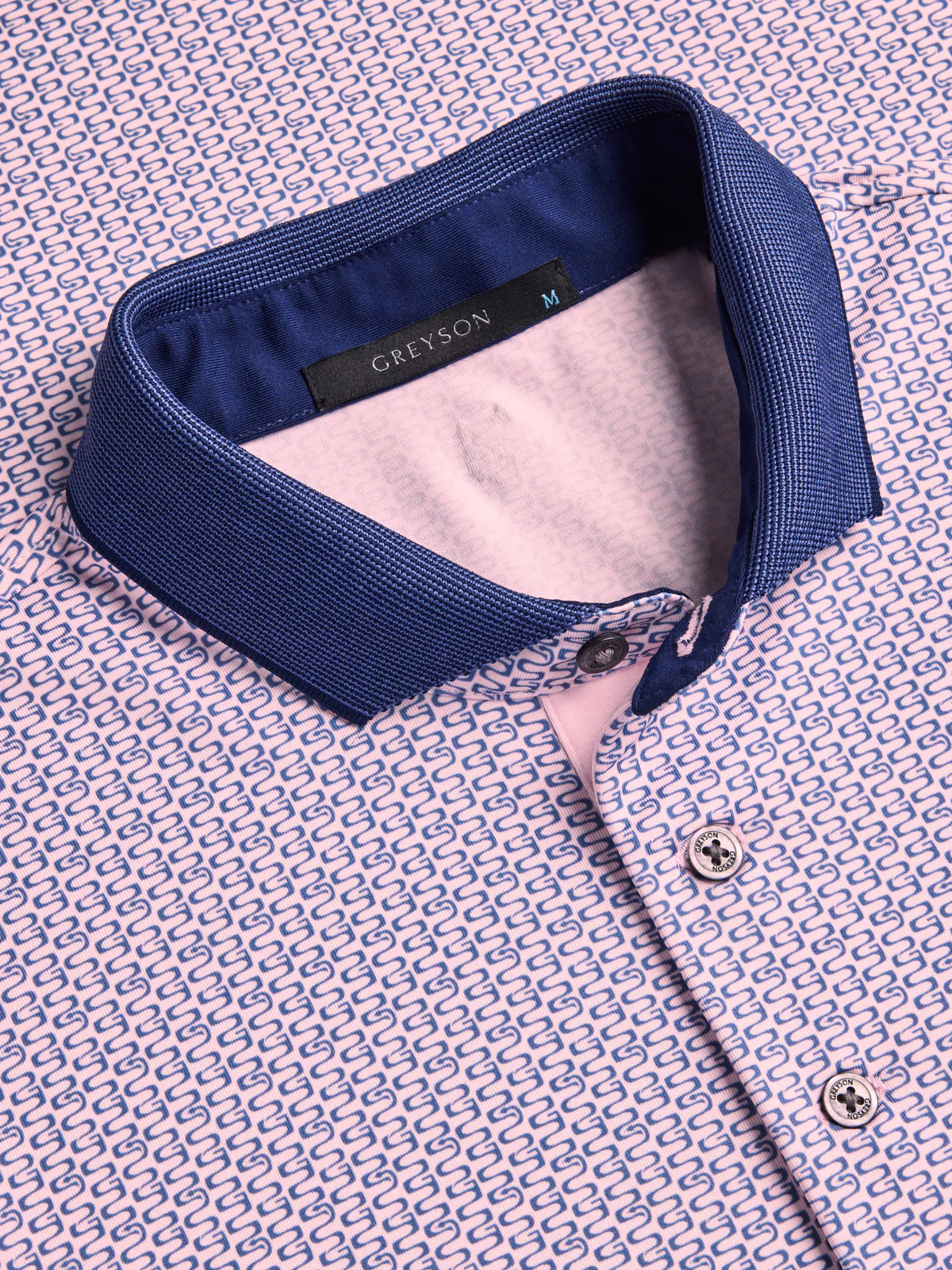 Greyson Iron Serpent Polo Pink Sky