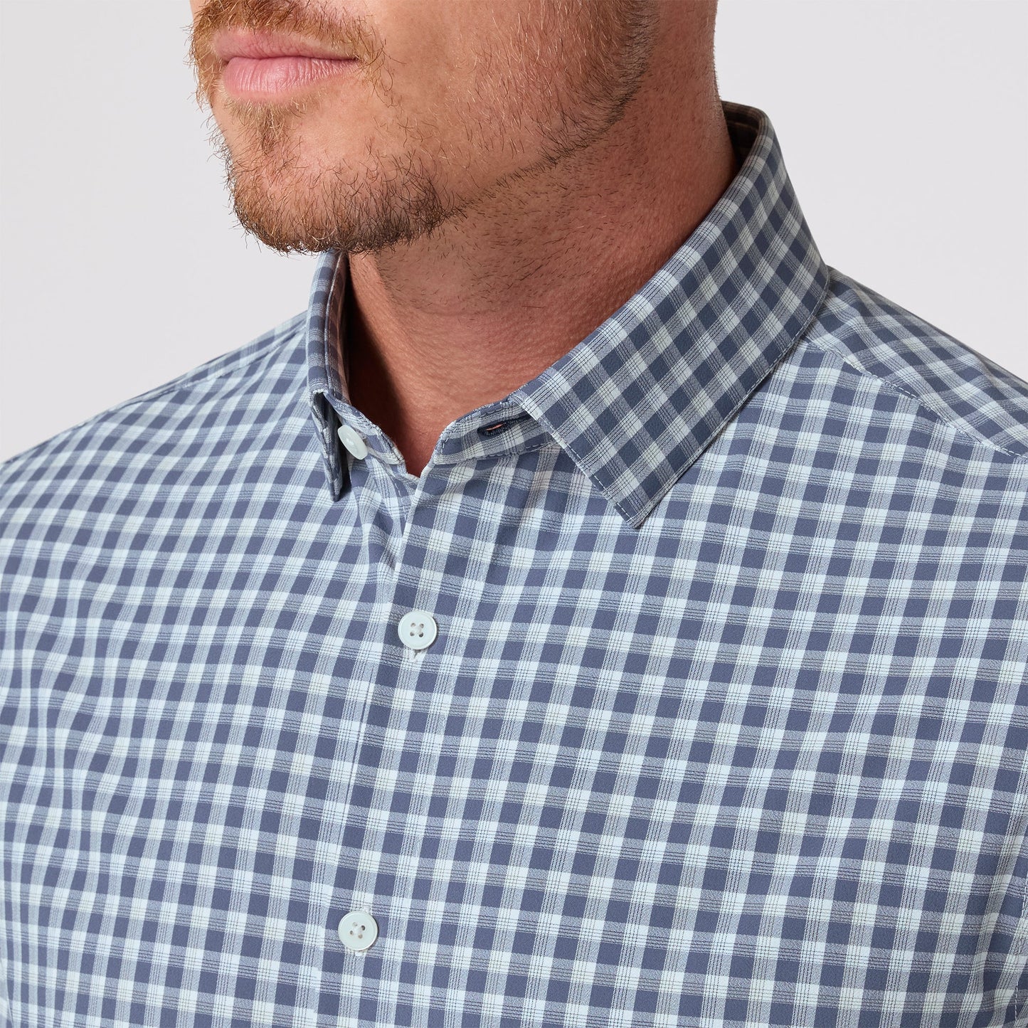 Mizzen + Main Leeward LS Shirt Dark Slate Todos Plaid