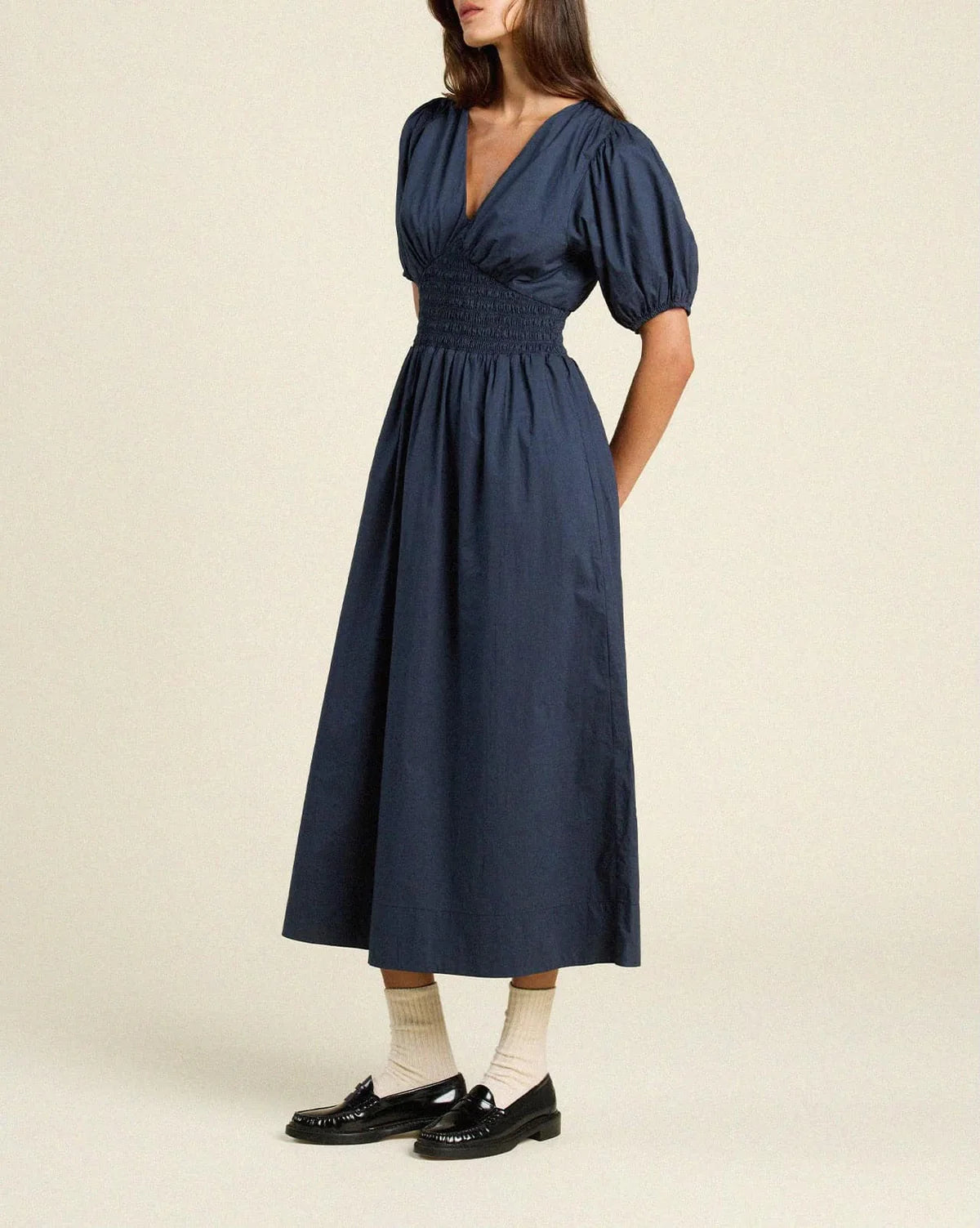 Trovata Sonia Dress Navy