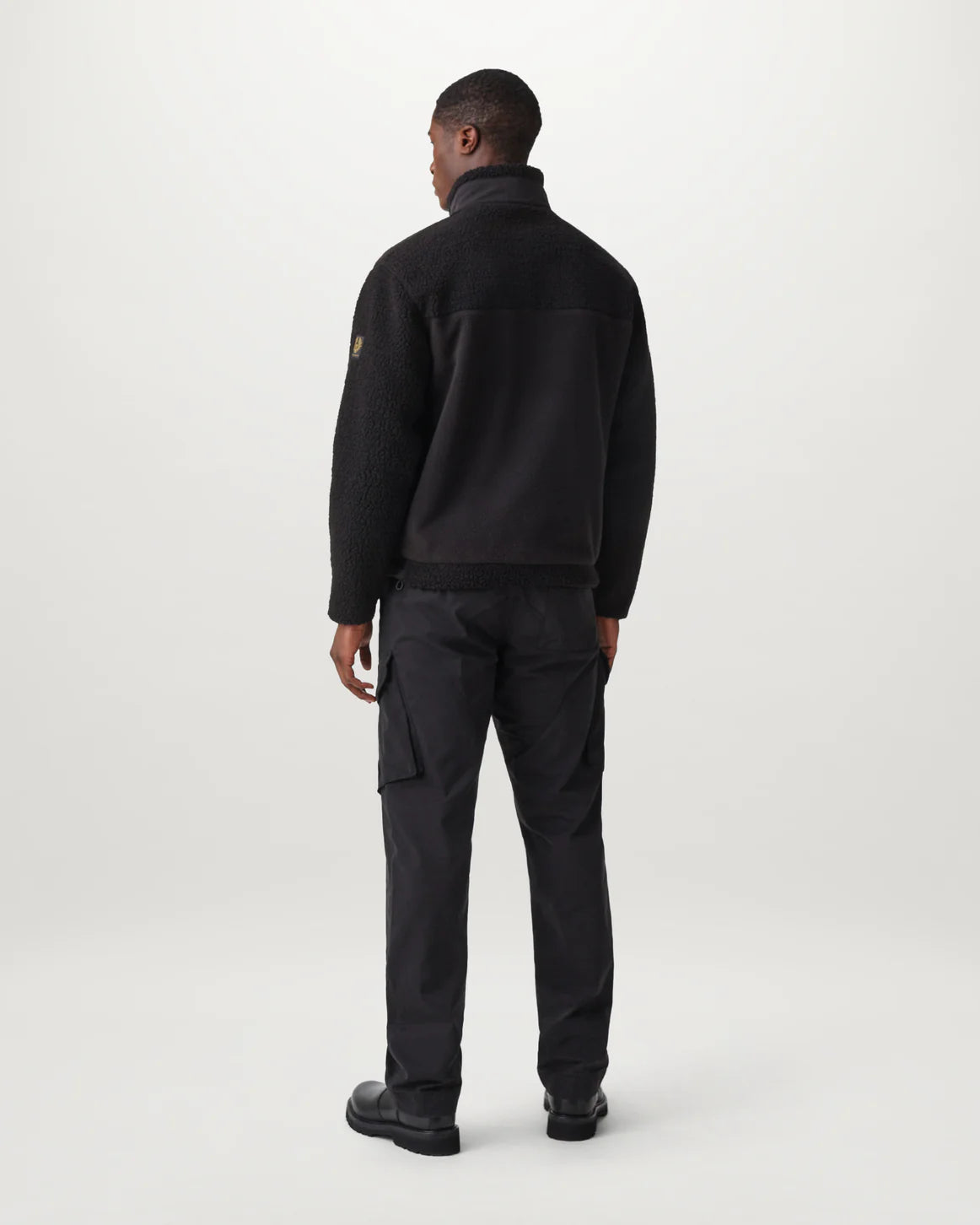 Belstaff Stamford Full Zip Sweatshirt Black GraeClothing