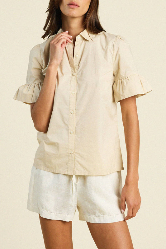 Trovata Lena Blouse Tahini