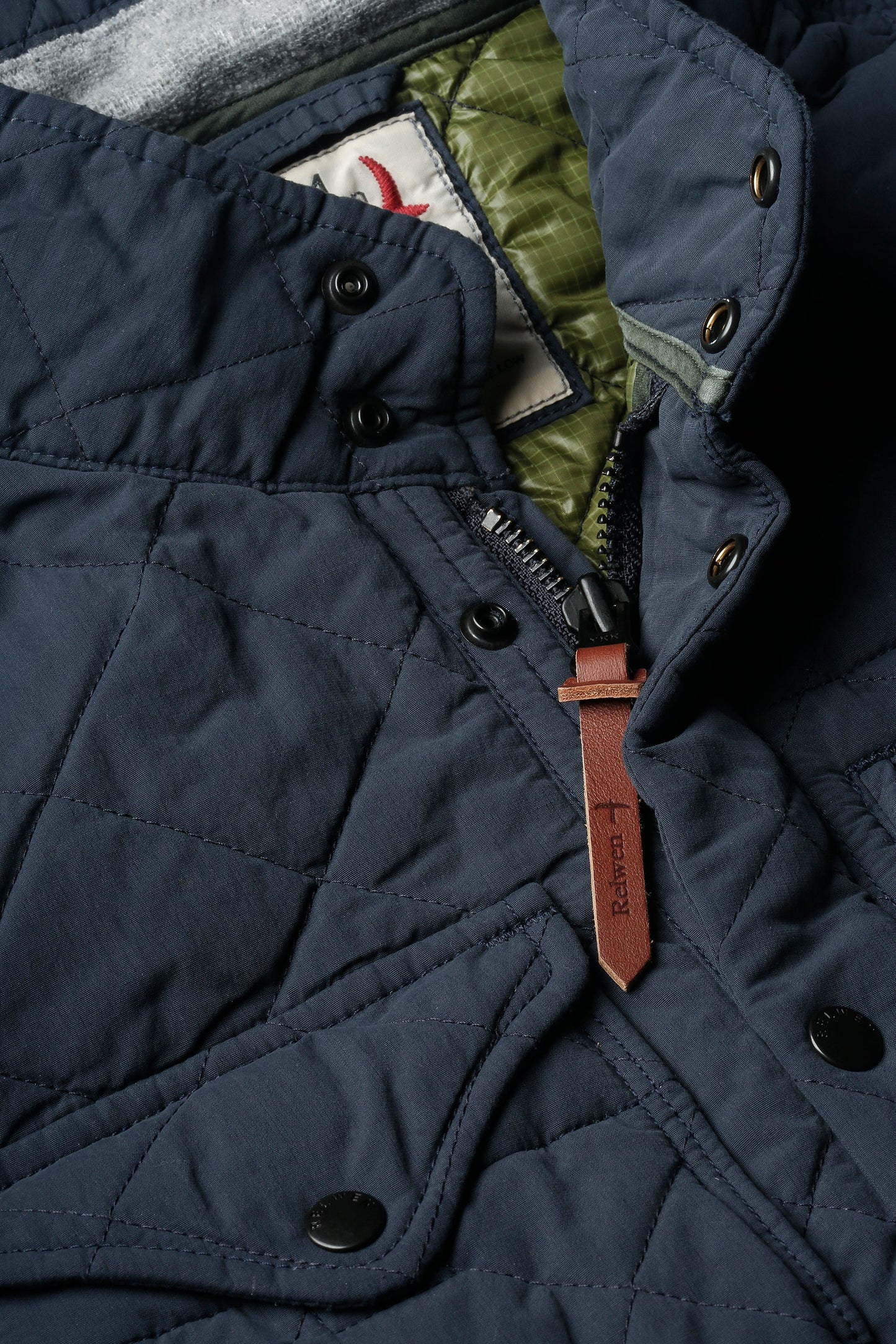 Relwen Quilted Tanker Navy