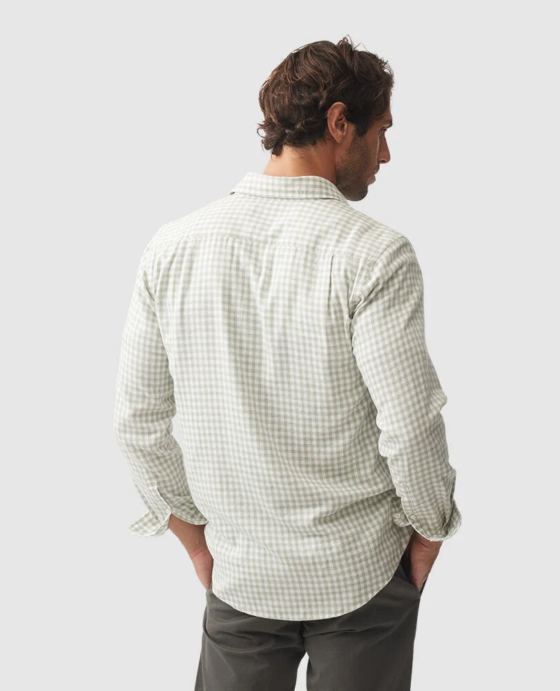 Rodd & Gunn Teddington LS Check Shirt Pistachio