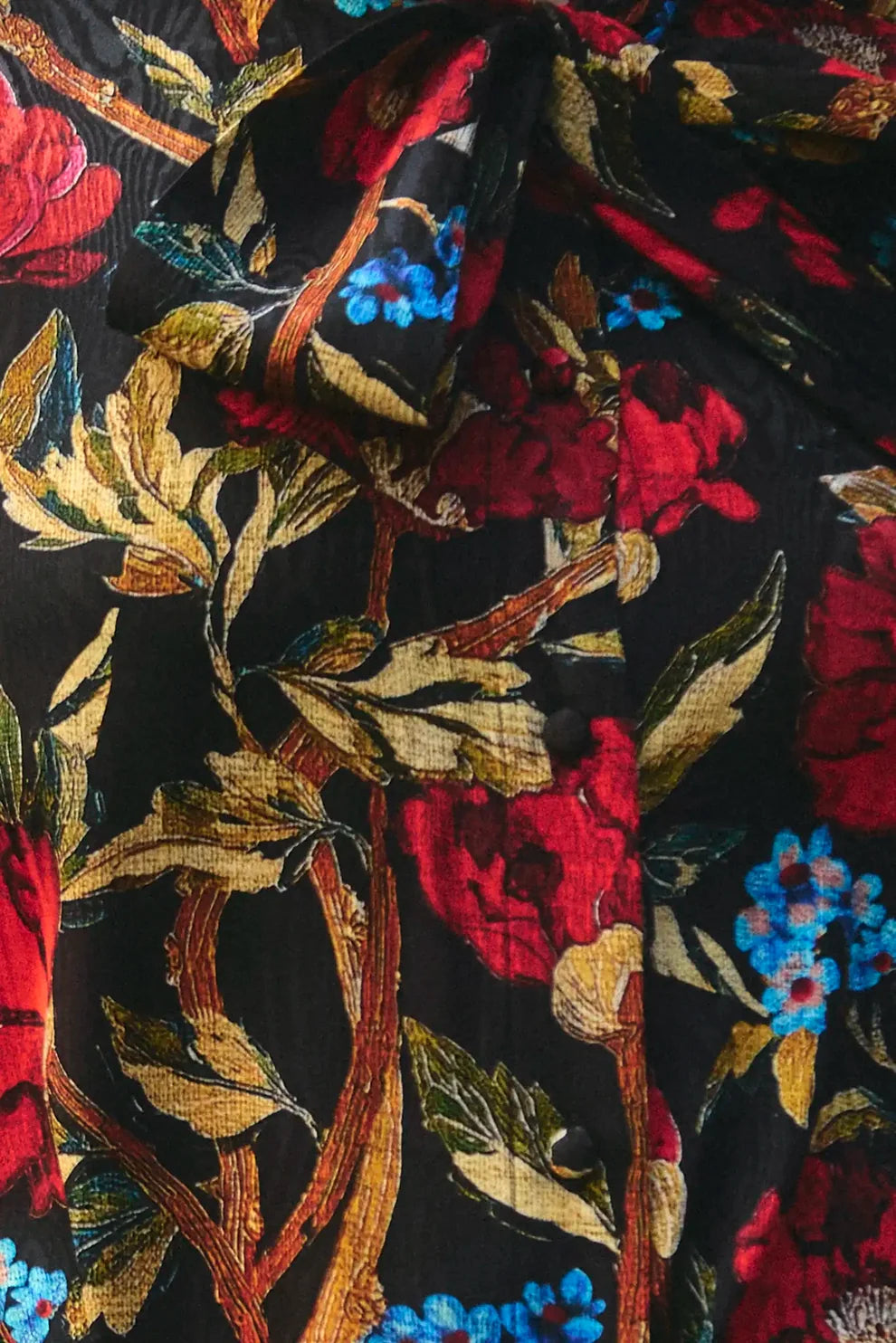 Hunter Bell Tess Blouse Palais Floral Onyx