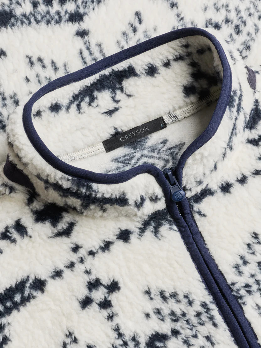 Greyson Grand Teton Sherpa 1/2 Zip Frost