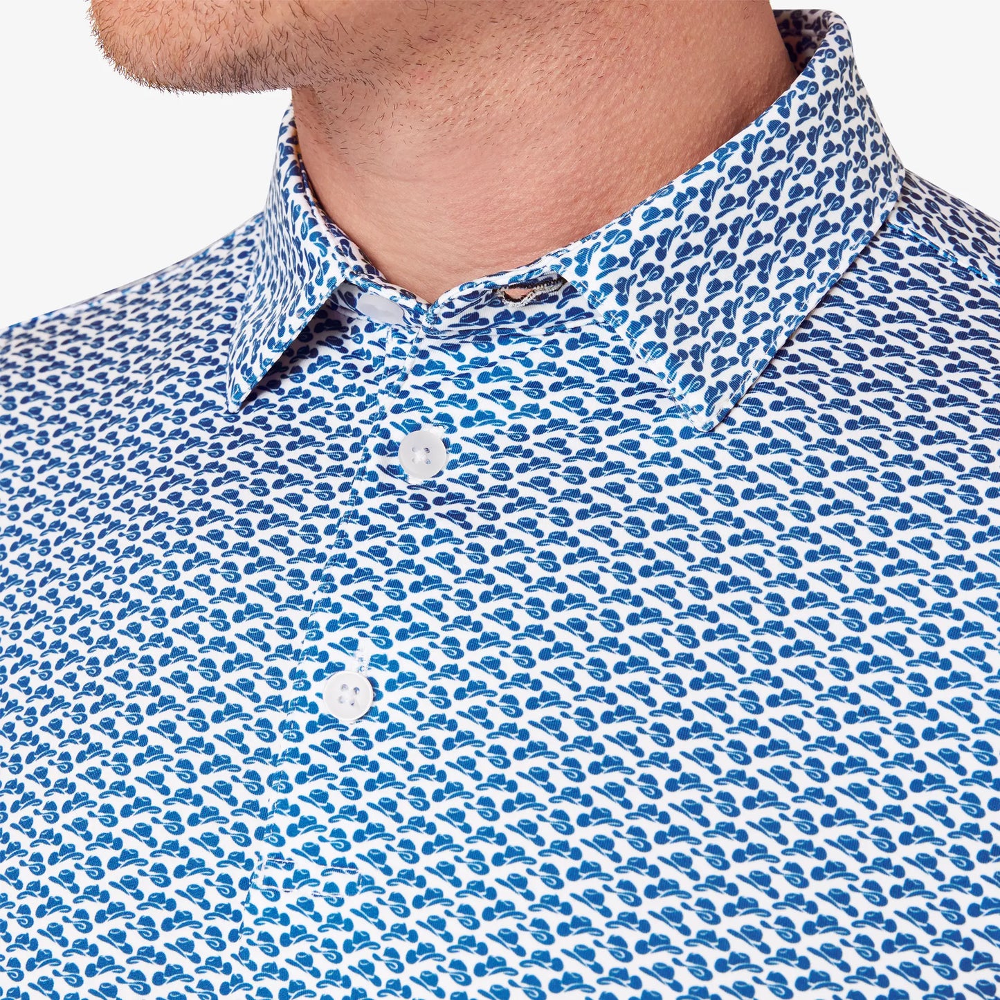 Mizzen + Main Versa SS Polo Big Tex