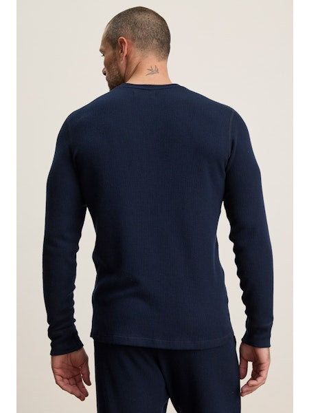 Velvet Tobias LS Waffle Tee Postman