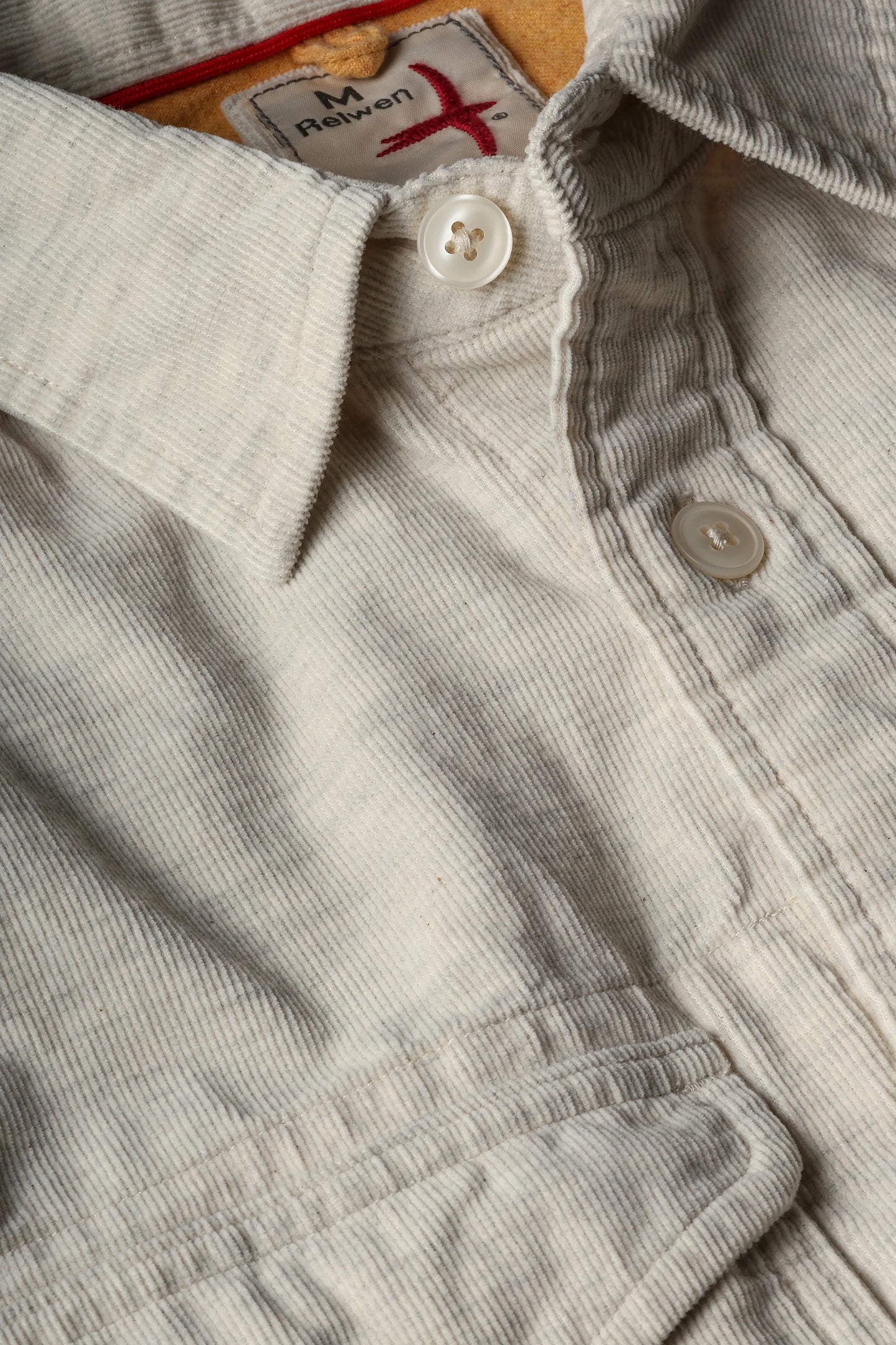 Relwen Utility Workshirt Stone Heather Pinwheel