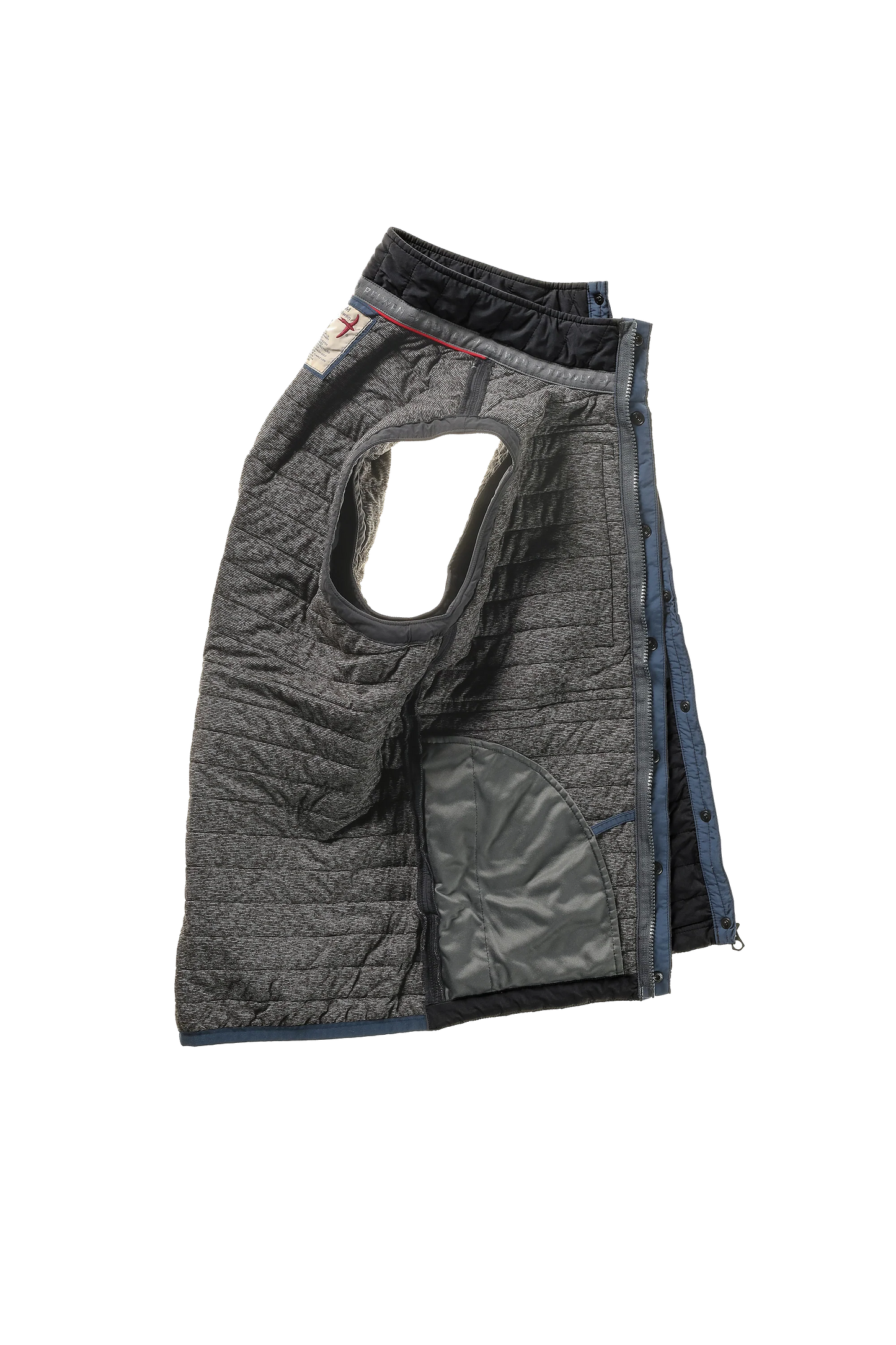 Relwen Windzip Vest Faded Black