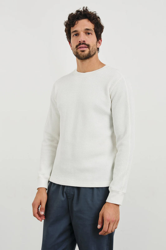 Rails Wade LS Thermal White